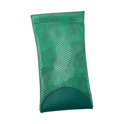 BESTYASH Glasses Bag Pu Leather Eyeglasses Container Water-resistant Case for Lenses