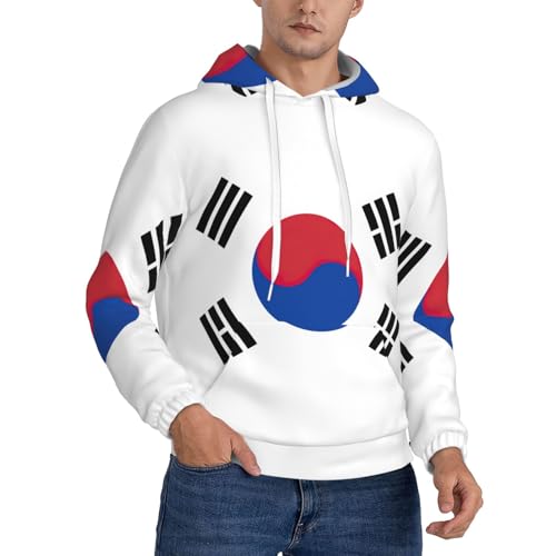 Sweat à capuche Corée homme avec poche kangourou confortable