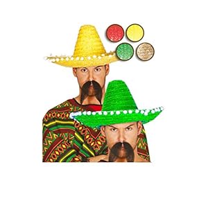 Sombrero Mejicano 45cm Paja – Sombreros, Gorros, Cascos y Diademas