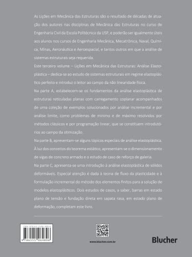 Lições em Mecânica das Estruturas: Análise Elastoplástica (Volume 2)