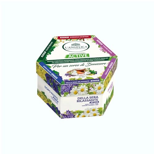 L'Angelica, Cofanetto Tisane Calde, Tisane Funzionali Active,...