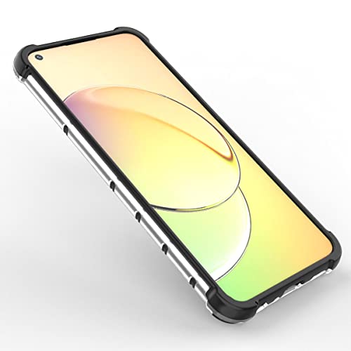Image of Glasgow Back Case Cover Designed for [ Realme 10 4G ] (Stylish Look | Shock Proof) - Black