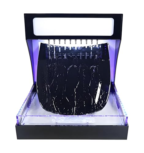DNEPEI Hydrophobic Testing Machine,with Pump & Hood Model, LED Light, Stainless Steel Water Outlet, for Car Paint Protection Film & Ceramic Coating Durability Test Bluelight