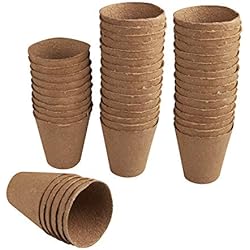 Maceteros Baratos Windhager Macetas Redondas de 8 cm, 48 Unidades, 04343