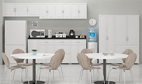 Systembuild Kendall 24" Utility Storage Cabinet - White #TOP5