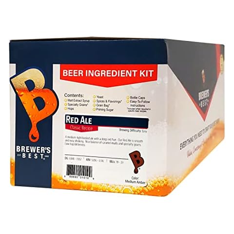 Brewers Best Red Ale Beer Making Kit Cover
