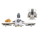 INTBUYING Commercial Dough Sheeter Machine Countertop Pasta Roller Machine Reversible Sheeter...