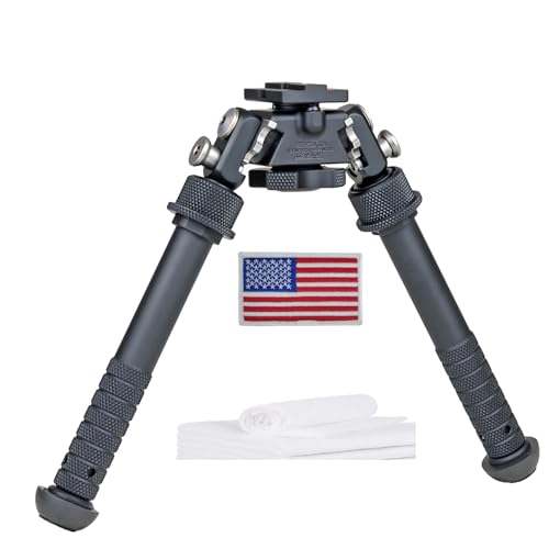 BT46-NC PSR Atlas Bipod: Standard Height No Clamp