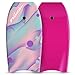 Wavestorm 36in Bodyboard 2-Pack | Graphic top Deck with high Density Slick Bottom | for Kids and Adults | Foam Construction with Accessories | Includes Basic Leash