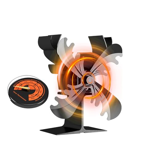 XINYIQI Ventilador de estufa silencioso