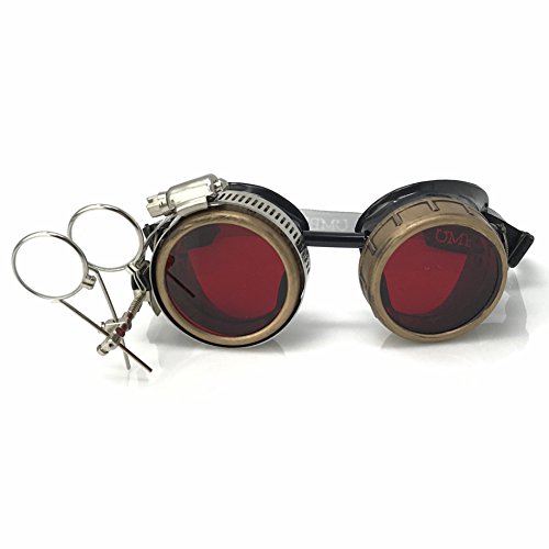 image for UMBRELLALABORATORY Enjoy Your Steampunk Victorian Style Goggles with C