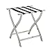 DangLeKJ Porte-Bagages Pliant pour hôtel - Cadre de Support de Valise Professionnel en Acier Inoxydable, Tabouret de Voyage, étagère d'atterrissage de pièce, 19,7 * 15,7 * 22,8 Pouces (Couleur : Arge