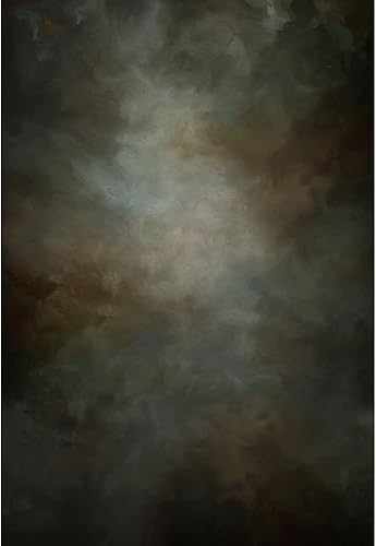 Miniatura 9 de Fondo abstracto de vinilo gris marrón para retrato de 5 x 7 pies, fondo de fotografía de color sólido, fotos a la cabeza de bebé, fotocall para