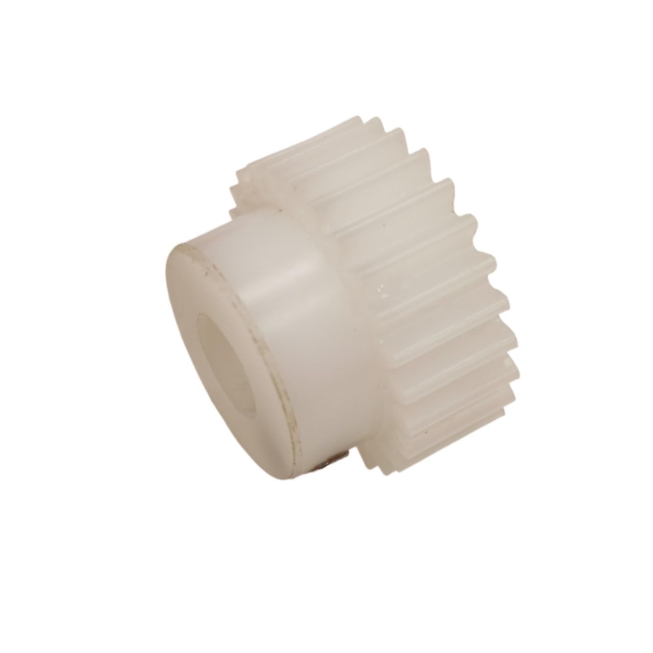 Cylindrical Drive 1pcs 1 Module 21 Teeth Plastic Spur Gear with Step 1M 21T Straight Teeth Pinion Mechanical Cylindrical Spur Gear Rack Machinery(4MM BORE)