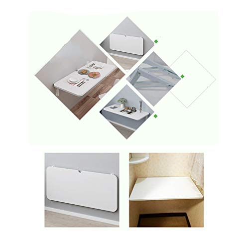 Table murale moderne pliante en bois pour petit espace - 6