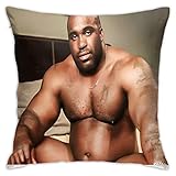 Barry Wood-Funny, Good-Looking Black Guy Square Pillowcase Case Throw Decorationpillow Car Cushion...