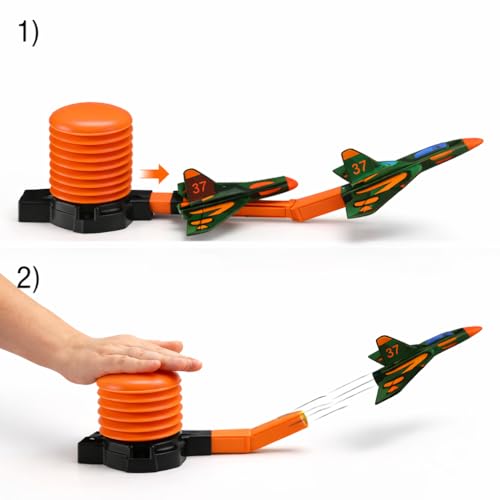 Image of MiniExplorer Ultimate Launch Action Racing Aircrafts Toys Figure Play Set for Kids Boys and Girls,Multicolor