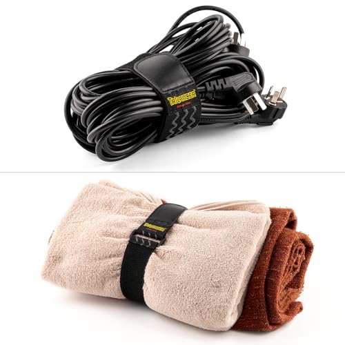 Miniatura 6 de Trilancer Cinchas Elásticas Con Tiras Antideslizantes, 61 Cm X 5 Cm Correas Multiusos Textiles Autoadherentes Para Mangueras, Cuerdas, Bicicletas, Equipaje, Camping O Esterillas De Yoga