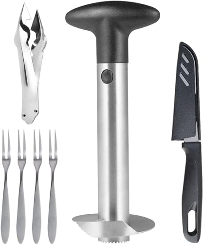 La Mejor Selección de Cuchillos descorazonadores que puedes comprar esta semana. 14 Cuchillos descorazonadores marca U Chef (2)