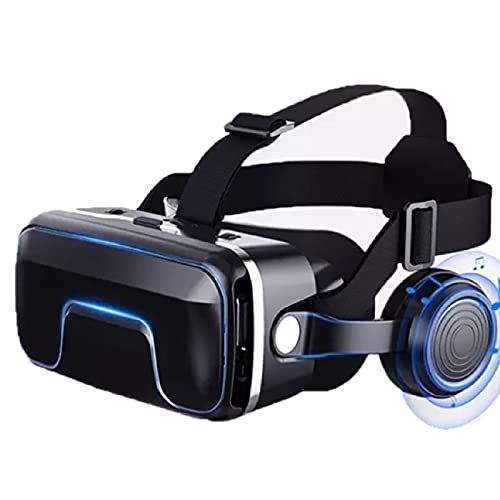 CYLZRCl Gafas 3D Realidad Virtual VR Auriculares Realidad Virtual Gafas 3D Gafas para Películas Juegos Móviles 3D 4,7-6,0 Pulgadas (Color : 3)
