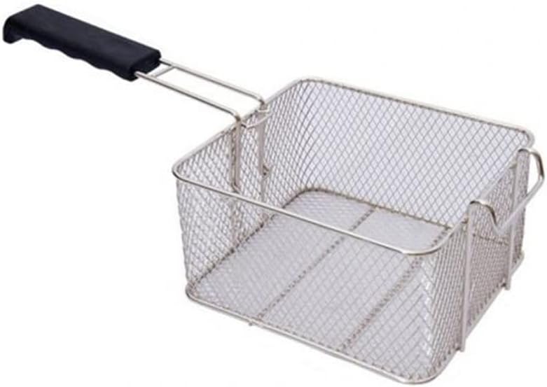 Stainless Steel Kitchen Cook Pan Deep Fat Fryer Basket Oil Fried Chips Fish Nuggets Fry Food