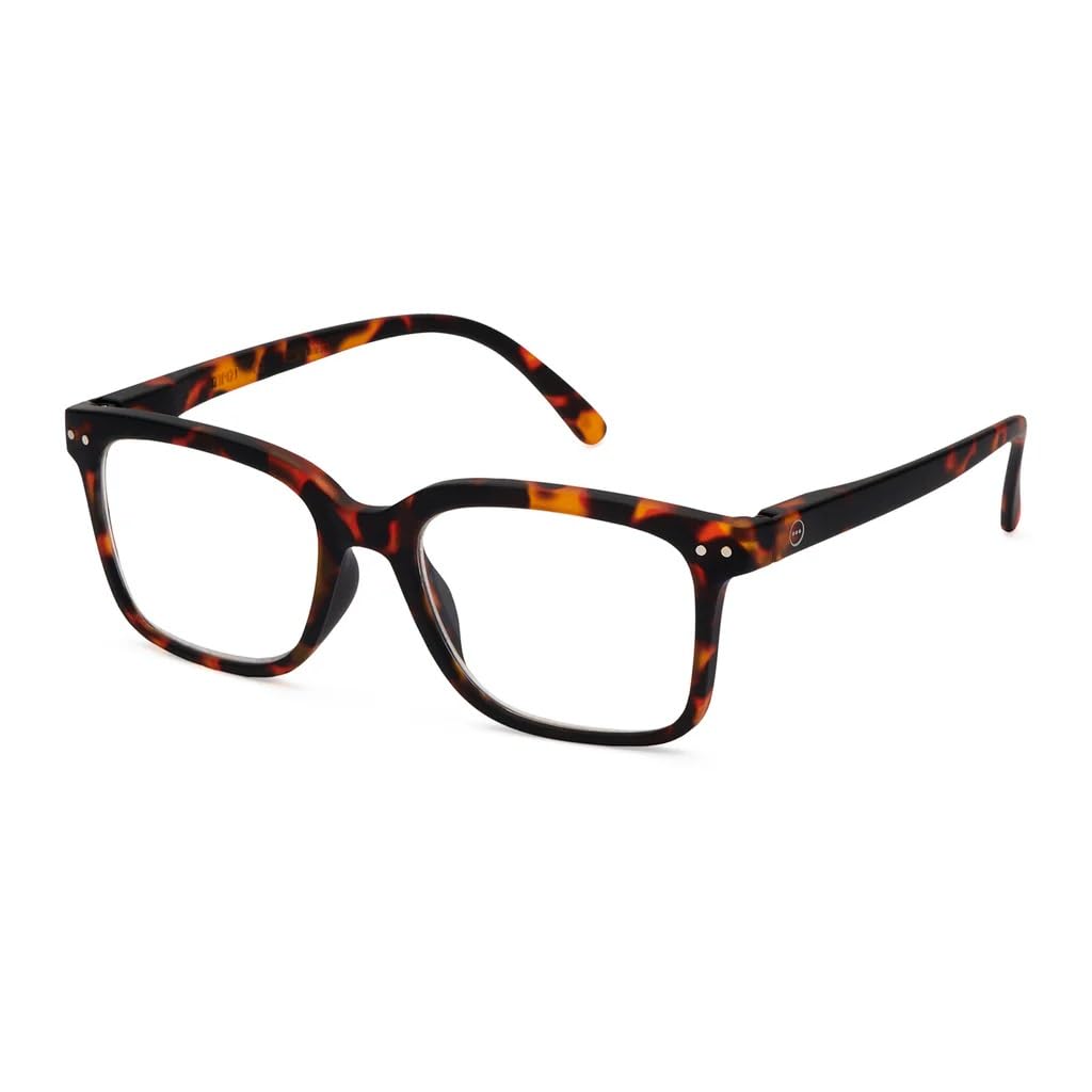 IZIPIZI Occhiali da lettura unisex, marroni, 14,3 x 13,7 x 4,5 cm, marrone, 14,3 x 13,7 x 4,5 cm