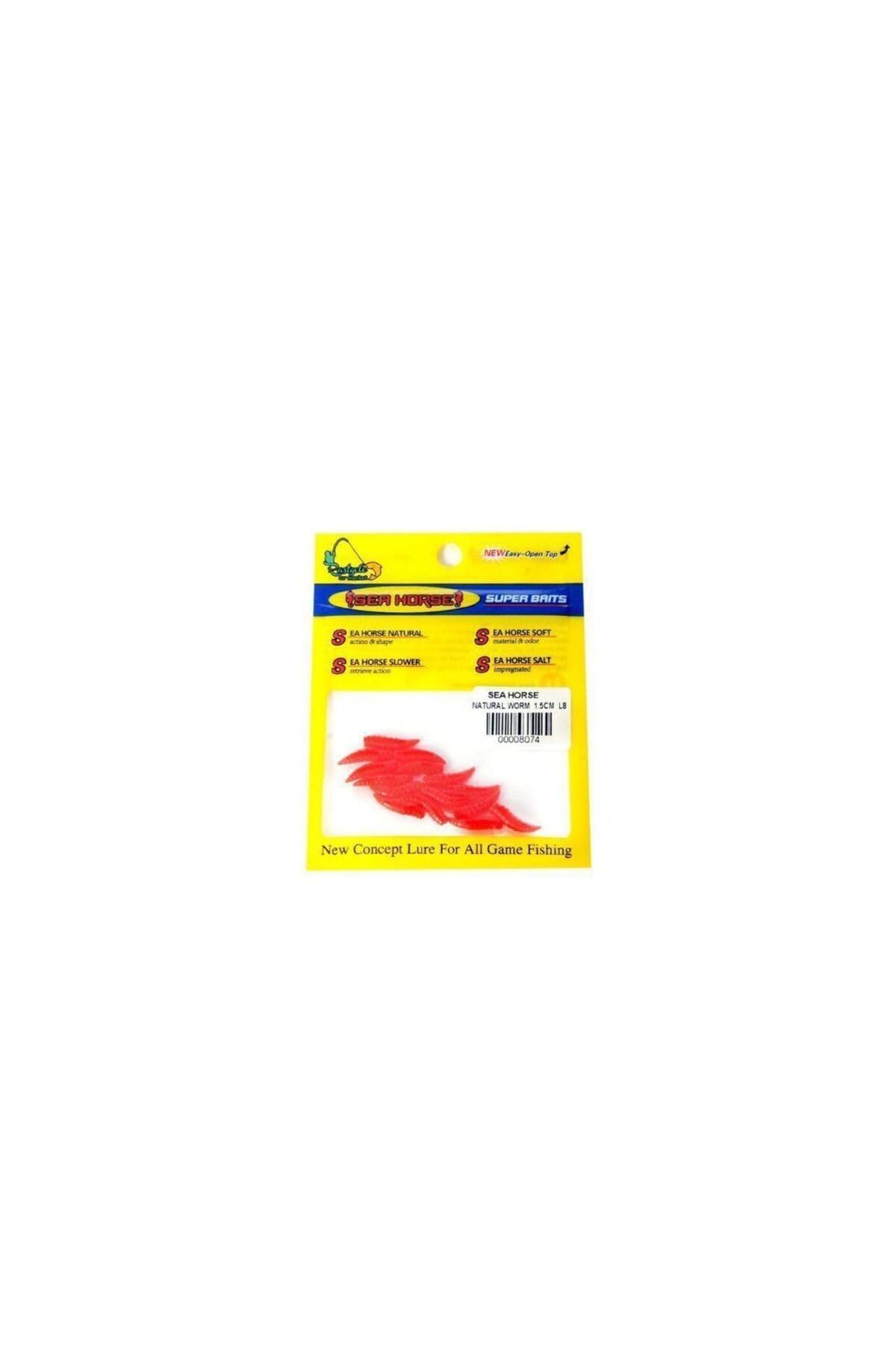 Sea Horse Natural Worm 1,5Cm L08