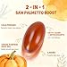 Pumpkin Seed Oil with Saw Palmetto Capsules, 3000mg/serving, 300/600 Softgels | Cold Pressed, Pure Virgin Oil, Essential Fatty Acids & Phytosterols | Supports Hair, Urinary, Bladder & Prostate Health