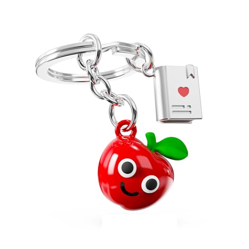 [Metalmorphose] MTM ���^�����t�H�[�[ �L�[�z���_�[ ��� �{ �m�� �׋� �M�t�g �v���[���g ���t ���킢�� MTM379-01 Apple & Book