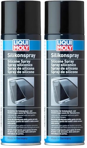 LIQUI MOLY Spray de silicona | 300 ml | Spray de servicio | 3310 (Paquete de 2)