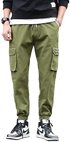 Amazon カーゴパンツ メンズ カジュアルパンツ メンズ ズボン イージー テーパードパンツ ミリタリー ズボン100 綿 無地 秋 大きいサイズ ポケット付き ジョガー カーゴパンツ 抗菌防臭速乾 全季節対応 30日品質保証 ロングパンツ 通販