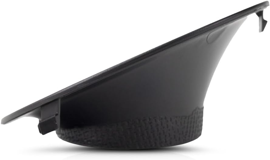 KarParts360 For Dodge Challenger Fog Light Cover 2015 16 17 18 19 2020 Driver Side | Textured | DOT/SAE Compliance | CH1038177 | 68259663AA