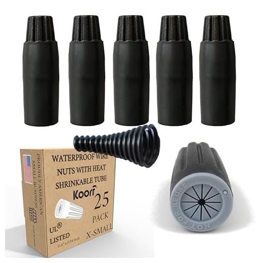 19+ Beautiful Small Garden Waterfalls to Transform Your Outdoor Space 5 KOORF UL Listed Waterproof Wire Connectors with Heat Shrink tubing for Outdoor Caps Sprinkler LED applicate in Wherever Corrosion Exists, Moisture (25, SmallHeatShrinkable)