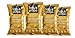 Lotus Pops - Popped Lotus (Water Lily) Seed Snacks - Low Calorie Gluten Free and Vegan Snacks | Plant Protein | Roasted Not-Fried | Paleo | GrainFree | NonGMO Certified | (Pepper Turmeric 4 1oz Packs)
