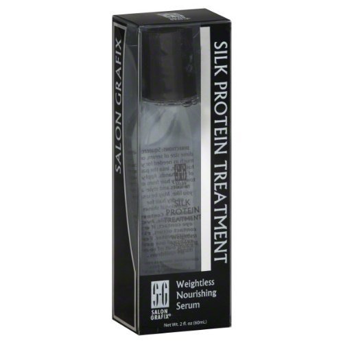 Salon Grafix Silk Protein Treatment, Weightless Nourishing Serum 2 fl oz (60 ml)