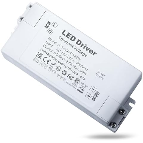 REYLAX 24V 60W LED Driver Transformer Cover