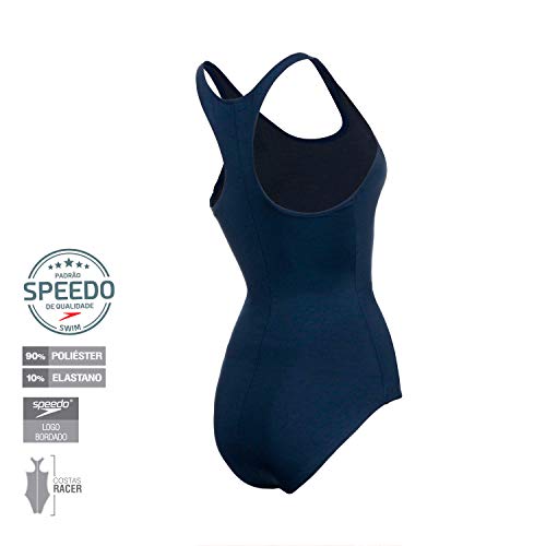 Speedo Maillot Essence Mulheres Gg Azul
