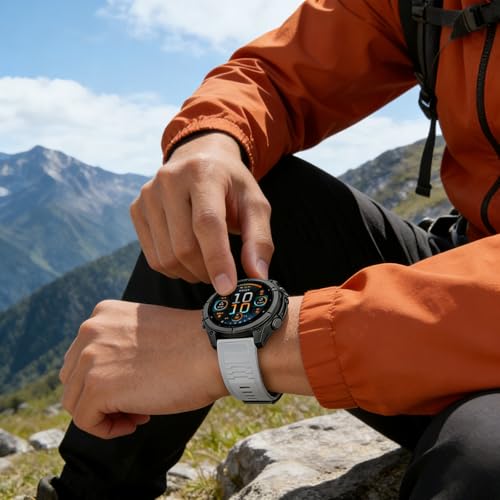 Image of 26mm Quickfit Silicone Watch Bands Compatible with Garmin Fenix 8 Pro /quatix 8 51mm /Fenix 7X /7X Pro /6X /6X Pro /5X /5X Plus /3 HR /Enduro 3 2 /Descent Mk3i 51mm /Mk2i /Tactix 8 /7 pro /epix Pro 51MM