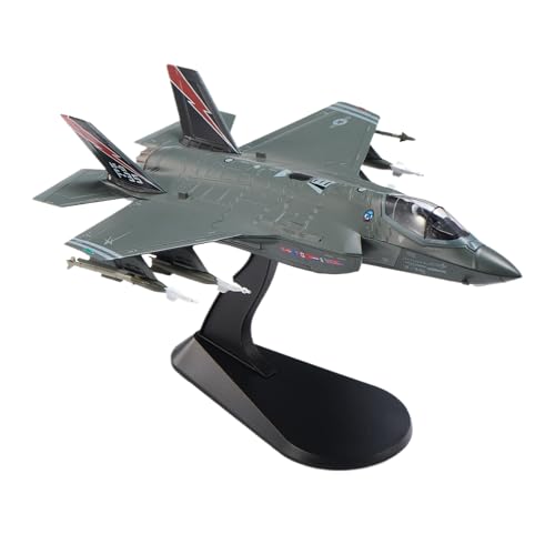 Eairsoky 1:72 Scale F-35A Lightning II Stealth Fighter Die-cast Aircraft Model Military Airplanes Alloy Models for Collection or Gift