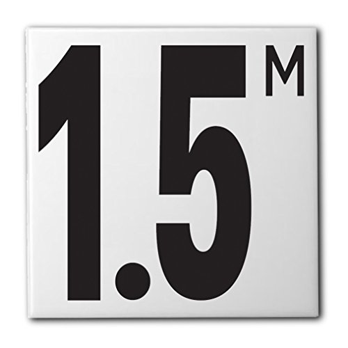 Ceramic Swimming Pool Waterline Depth Marker 