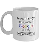 Kapazität: 330 ml N\\A Uhrmacher, Becher, Kaffeetasse - Bitte verwechseln Sie Ihre Google-Suche Nicht mit Meinem UHRMACHER Weiß