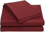Divatex Home Fashions  Microfiber Twin Sheet Set, Magenta