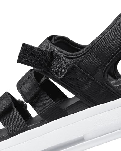 Image of Nike Women's Icon Classic Sandal NA Black /White-White (DH0224 001) - 11