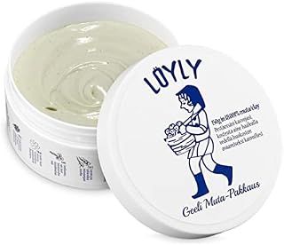 Loyly Green Mud Collagen Mask - Top Finnish Mud Vegan Collagen Mask for face, helps skin impurity and soothing. Refreshening scent, essential nutritions for all skin types.(5.29 oz)