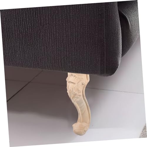Patas para sofás y sillas en madera de caucho resistente para restauración de muebles 7