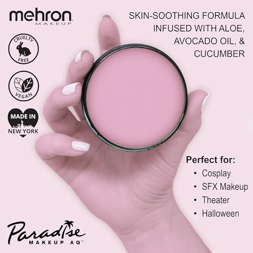 Image of Mehron Makeup Paradise AQ - PASTEL MAUVE, Water-Activated Face & Body Paint