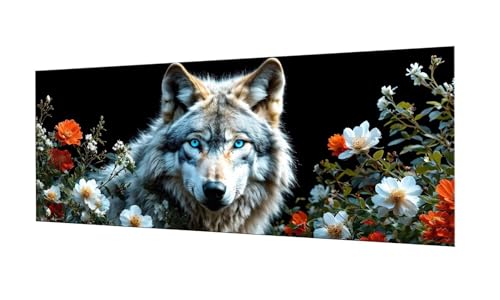 Diamond painting loups grand format : finissez-en avec l'ennui grâce à ce kit complet 60x150cm