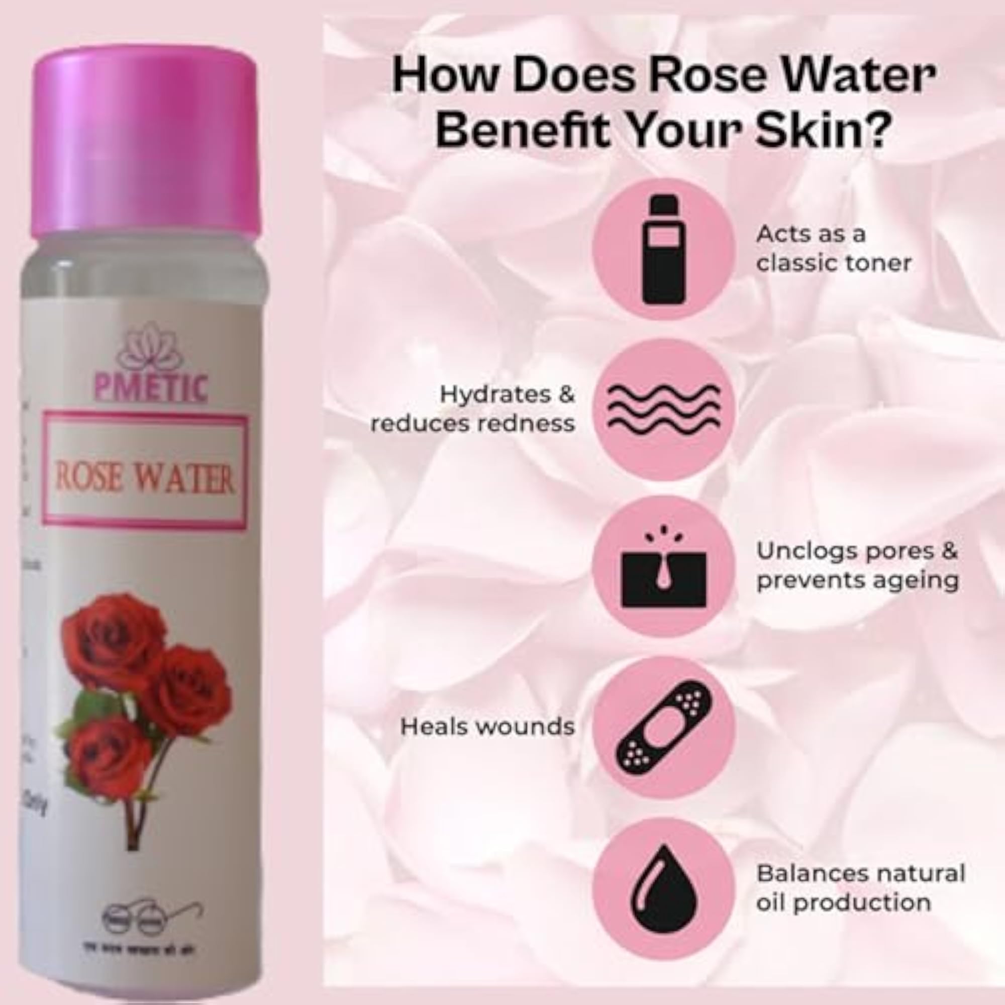 Aloe Vera Gel and Rose Water Combo