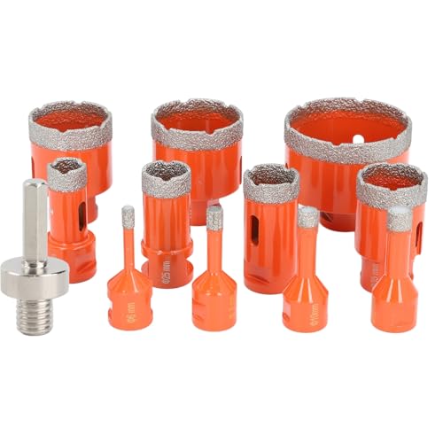 Kit de 11 brocas diamantadas para cerámica y mármol miniatura 2