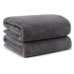 Orighty Bath Towels Pack of 2(27'' x 54'') - Soft Feel, Highly Absorbent, Quick Drying Microfiber for Body, Sport, Yoga, SPA, Fitness - Grey